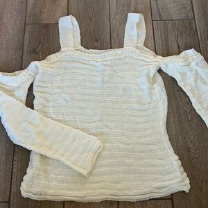 Cream sweater